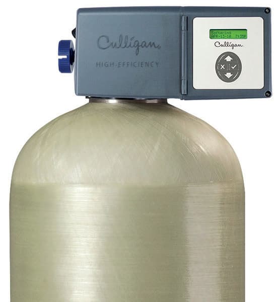 Hocheffizientes Wasserenthärtersystem HE Serie 1 von Culligan.